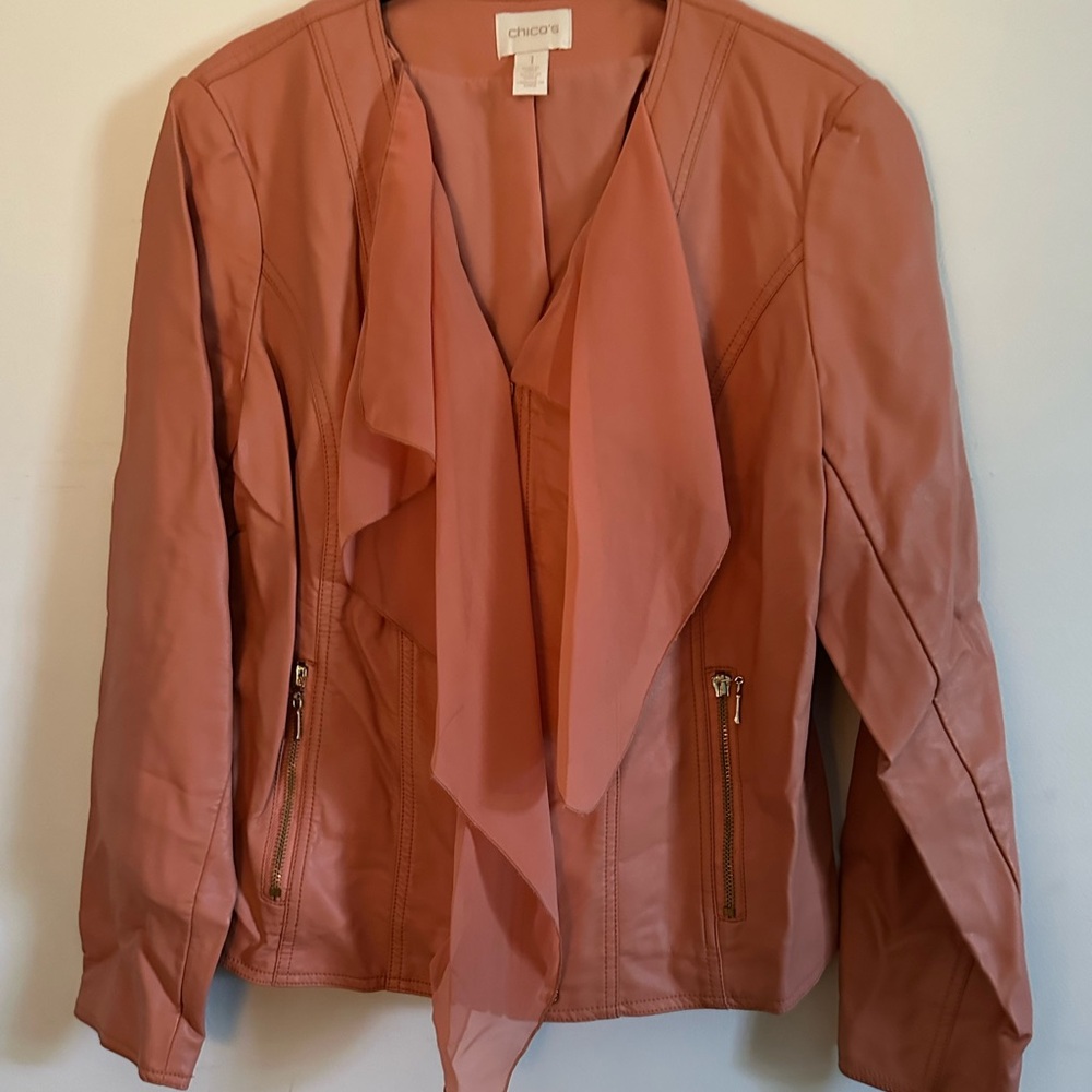 Chico's Women's Peach Jacket